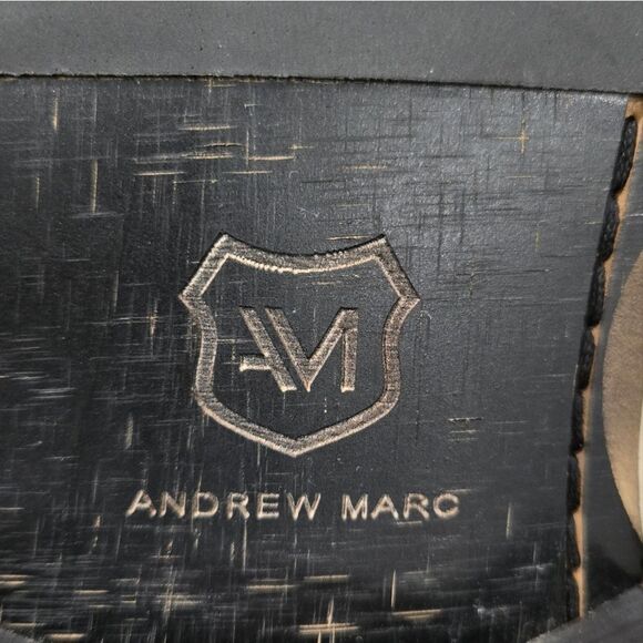 🐢 Andrew Marc leather Chukka boots Size 7.5 Excellent Condition! - Picture 13 of 17